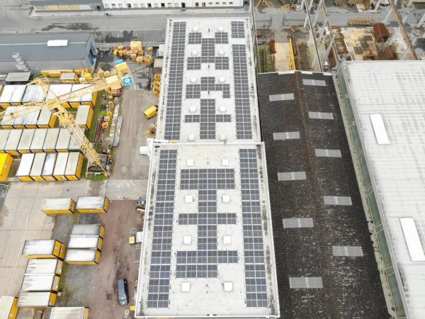 DJI 0107 600x450 - PV Anlage auf Betonwerk